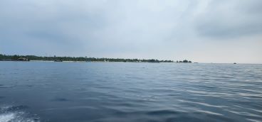 Maafushi from far